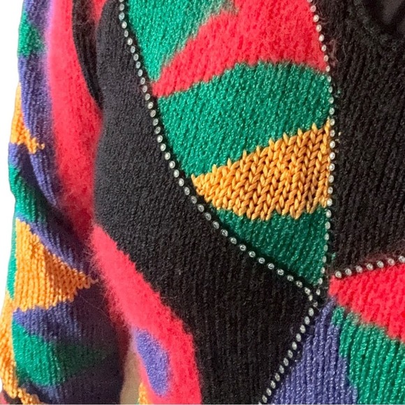 Vintage Wool blend Large Holiday sweater - Picture 5 of 15